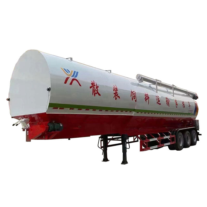 Camion d'alimentation en vrac de remorque 65000L