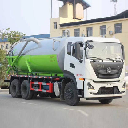 Dongfeng 18 cubic- 22 cubic 6x4 sewage suction truck vacuum truck