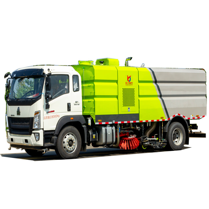 Автомобиль Howo 4x2 Wash Sweep 7 куб. баков 9 куб. баков для воды 