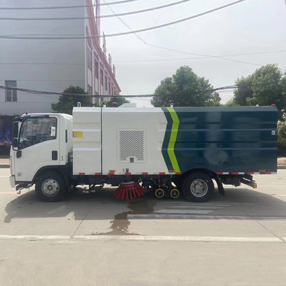 Isuzu 4x2 Road Wash Sweep Sweeper 5 куб. м Мусорный бак 5 куб. 